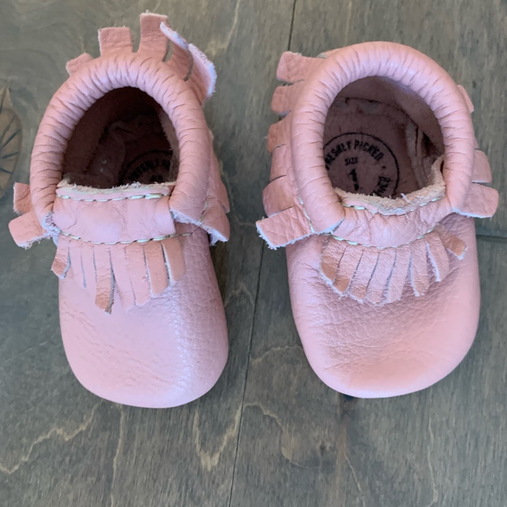 Freshly picked moccasins